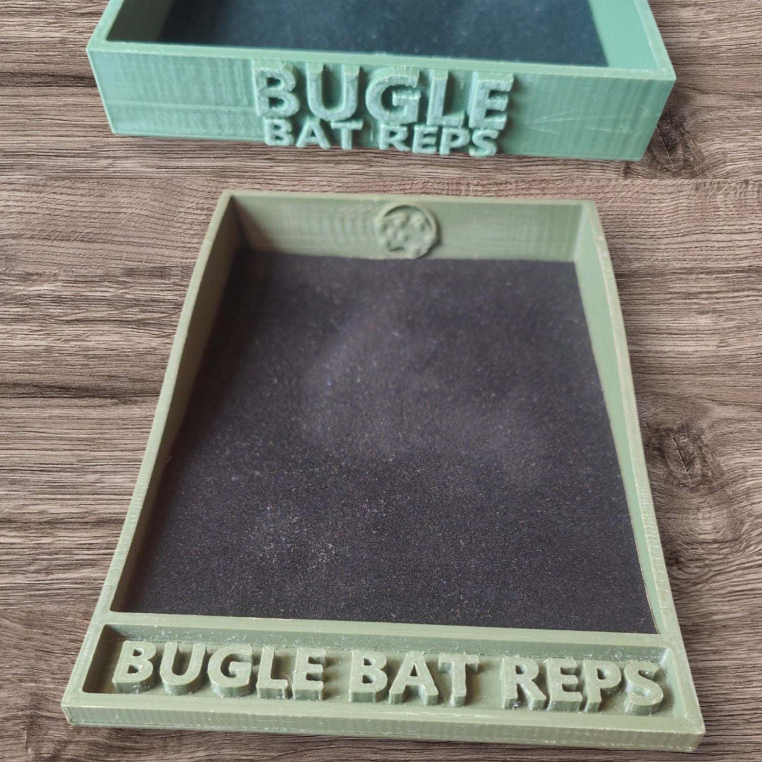 Bugle Bat Reps Dice Tray