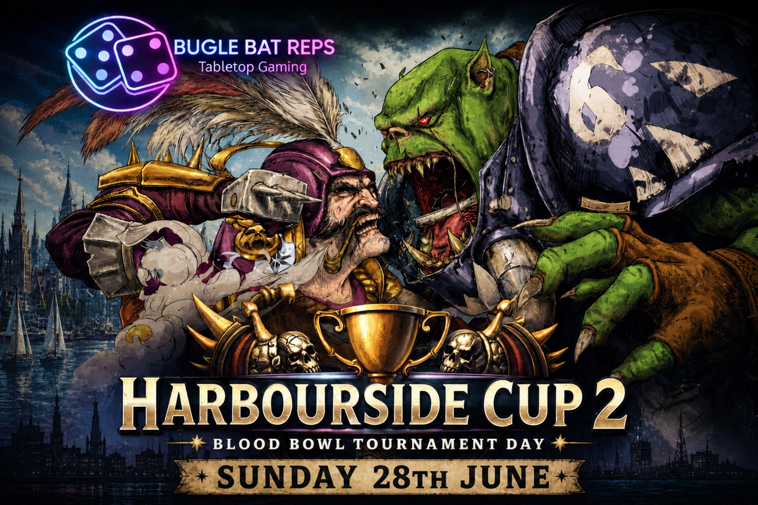 Harbourside Cup- Bloodbowl Event