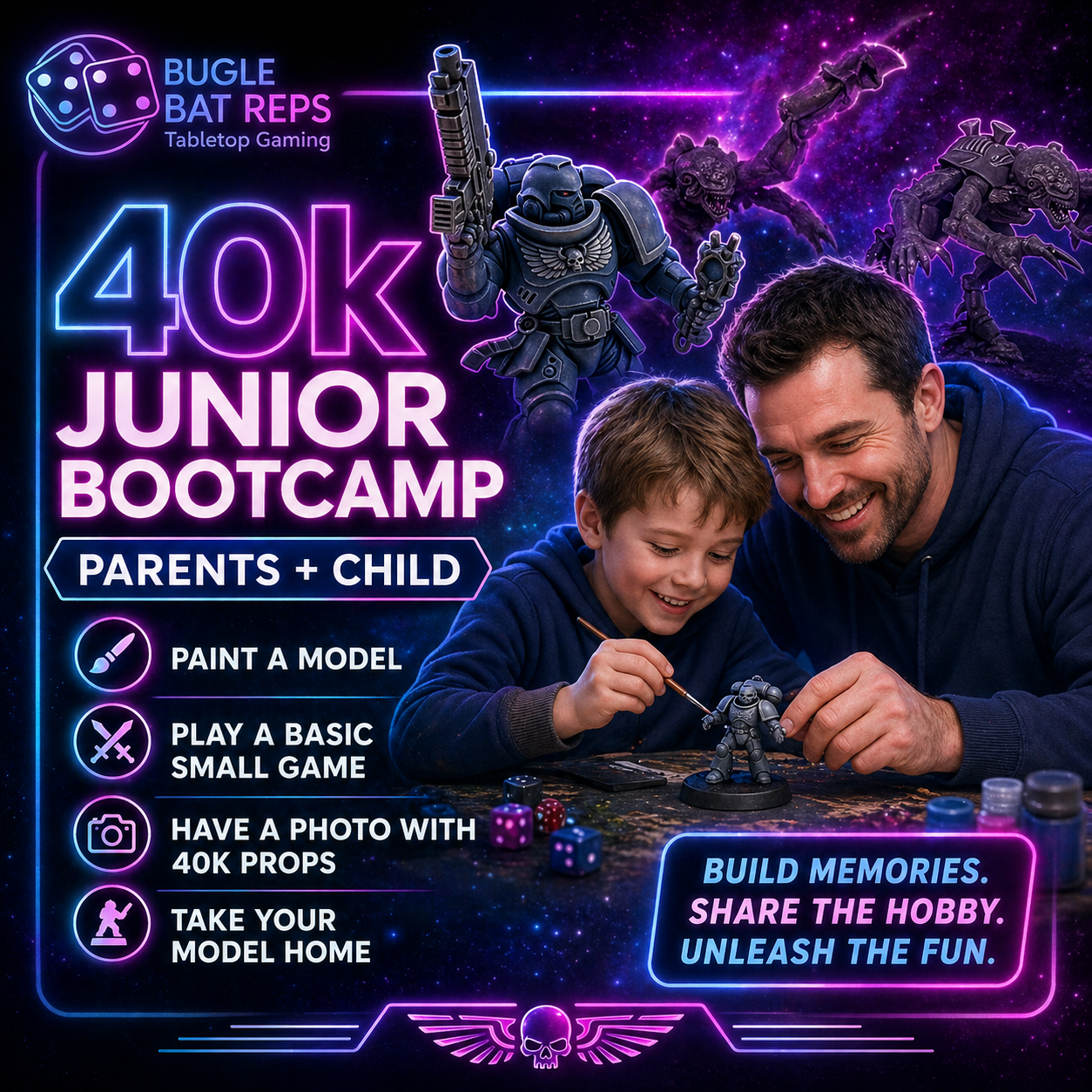 🎨 40K JUNIOR BOOTCAMP 🎨