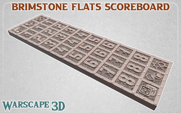 Score Board, Reroll + turn tracker Fantasy Football, Blood Bowl, Battle ball etc