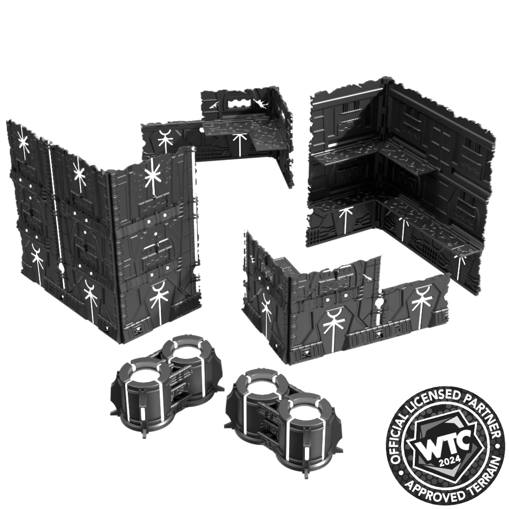 WTC Foldable Terrain Set Competitive Tournament  Ready