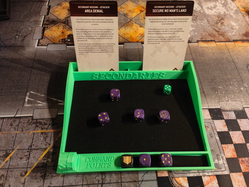"The Rambo" Warhammer 40K 10th Edition Dice Tray